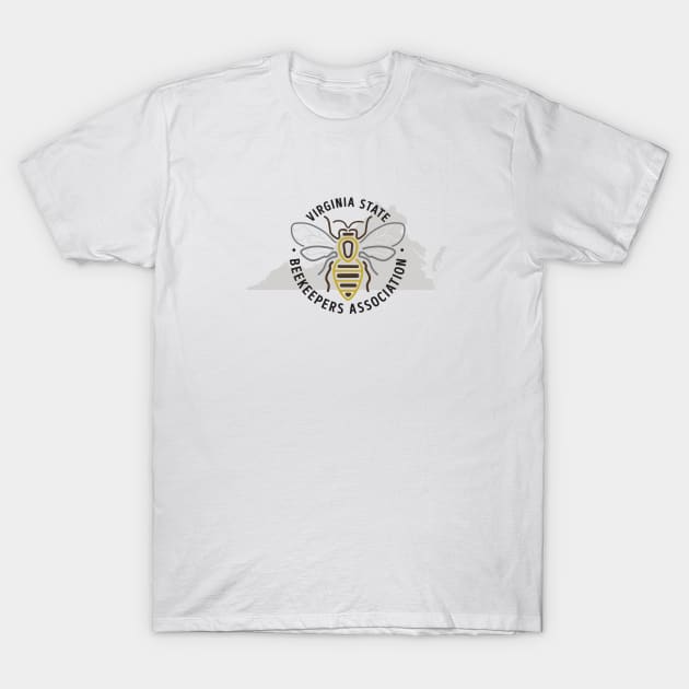 Official VSBA Logo T-Shirt by Virginia State Beekeepers